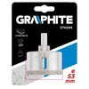 Graphite Grafitinis deimantinis grąžtas akmens masės dirbiniams 53 mm (57H294)