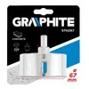 Grąžtas Graphite Grafito deimantų skylės pjūklas porceliano keramikos dirbiniams 67mm