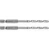 Wiertło Šešiakampis metalinis grąžtas 4,0 mm, 2 vnt.