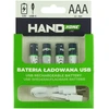 Plastrol Bateria ładowana usb-c, 750mwh, 4xaaa