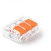 Plastrol Komplektas 5 vnt. greitųjų jungčių su svirtimis visų tipų laidams: sz-3d; 24a; 450v; lankstusis laidas 0,2–1,5 mm², standusis laidas 0,2–2,5 mm²