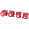 HAND Fiksuotas maitinimo lizdas 5p - 32A GN-532S Plastrol