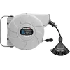 Hand Pro Būgninis ilgintuvas su automatiniu suktuvu 15+2m IP44, 32,5mm, trigubas lizdas ir kištukai extrem