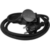 Hand Pro Prailgintuvas išorinis dvigubas, guminis, 3×1,5mm?, 20m, IP44, Schuko juodas