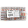 HAND Rinkinys 51szt szybkozłączek su dźwigniami do wszystkich rodzajów przewodów: sz-2d x25szt; sz-3dx20szt; sz-5dx6szt