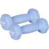 HEX 2x1kg neopreno ketaus hanteliai, REBEL ACTIVE