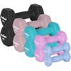 Hantelki HEX ketaus neopreno hantelių rinkinys 30 kg (2x1kg+2x2kg+2x3kg+2x4kg+2x5kg), REBEL ACTIVE