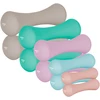 Hantelki Ketaus neopreno hantelių rinkinys 21 kg (2x0,5kg + 2x1 kg + 2x2 kg + 2x3 kg + 2x4 kg), REBEL ACTIVE
