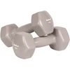 Hantelki żeliwne winylowe HEX komplektas 30kg (2x1kg+2x2kg+2x3kg+2x4kg+2x5kg), REBEL ACTIVE