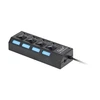HUB USB 3.0 4 prievadų Rebel