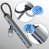 Hub usb 3.0 rozdzielacz rozgałęźnik 7 portów 7x usb slim 7w1 smukły
