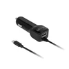 M-Life automobilinis įkroviklis Apple iPhone iPad + USB 2100 mA