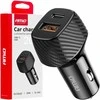 Automobilinis įkroviklis QC+PD 20W USB-A + USB-C AMIO-04282