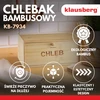 Chlebak Bambukinė duonos dėžutė, 39,5 × 24,5 × 18 cm, Klausberg, kb-7934