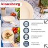 Keptuvė marmurowa 24 cm kreminė, nieprzywierająca, klausberg kb-7989