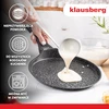 Keptuvė Blynų kepimo forma 24 cm, marmurinė nelimpanti danga, aliuminis, indukcinė, Klausberg, kb-7957