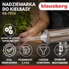 Mėsmalė Nadziewarka Dešrų kimštuvas, talpa 2,5kg, horizontalus, nerūdijančio plieno, Klausberg, kb-7925
