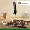 King Hoff Pieno putų plaktuvas, usb-c, 3 prędkości, 2 antgaliai, su stojak, kinghoff