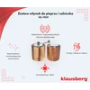 Młynek Pipirų malūnėlis su druskine - rinkinys, akacijos mediena, keraminis mechanizmas, Klausberg, kb-7859