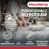 Podgrzewacz Maisto šildytuvas, stiklinis, nerūdijantis plienas, 3 l, Klausberg, kb-7921