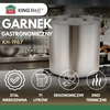 Garnek Puodas Gastronorm puodas, nerūdijantis plienas, skersmuo 45cm, 71l, kinghoff, kh-1967