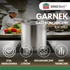 Garnek Puodas Gastronorm puodas, nerūdijantis plienas, skersmuo 36 cm, 36 l, kinghoff, kh-1965