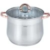 Puodas plieno su pokrywą, 10.7l, śr.2cm, klausberg, kb-7794
