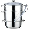 Sokownik Garinė sulčiaspaudė, plieninė, 8 l, indukcinė, Klausberg, kb-9032