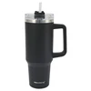 Puodelis Termospuodelis su šiaudeliu, juodas, 1100 ml, nerūdijančio plieno, Klausberg, kb-7942