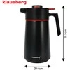 Konferencinis termosas 2,5 l, 304 plienas, be BPA, Klausberg, kb-9013