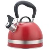 King Hoff Virdulys su gwizdkiem, 1.8l, stali nierdzewnej, raudona, kinghoff, kh-1853