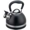 King Hoff Virdulys su gwizdkiem, 1.8l, stali nierdzewnej, juoda, kinghoff, kh-1858