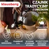 Klausberg Virdulys STALOWY Z GWIZDKIEM 2,5L KLAUSBERG KB-7910