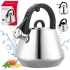 Virdulys, Plieninis virdulys su švilpuku 2,5 l blizgus, indukcinis, Klausberg kb-7947
