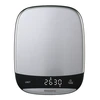 Virtuvinės svarstyklės Svarstyklės LED virtuvės svarstyklės, 10 kg, 1 g tikslumas, USB-C, tara, Klausberg