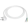 Inne Oem Maitinimo kabelis 3x1.5mm baltas 3m su kampiniu kištuku