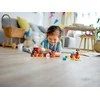 Lean Toys Geltonas dviaukštis autobusas 1:16