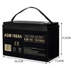 Volt Iso Trade AGM baterija 12V 100AH