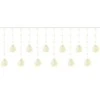 Iso Trade Šviesos užuolaidos 108led - šiltai balta 31v kŚ11346