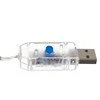 Iso Trade Šviesos užuolaidos 136led usb šaltai balta kŚ19740