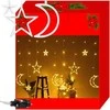 Iso Trade Šviesos užuolaidos 138led - šiltai balta 31v kŚ11329