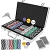 Iso Trade Pokeris – 300 žetonų rinkinys HQ lagamine