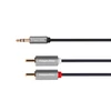 Kruger &amp; Matz Basic 2RCA - AUX 3.5mm kabelis 5m