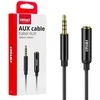 AUX 3.5 mm pratęsimo laidas 2 m – male į female, AMIO-04296