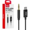 USB-C į 3,5 mm Mini Jack AUX kabelis 1 m AMIO-04294
