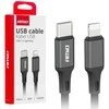 USB-C – Lightning kabelis PD 20W 100 cm FullLINK AMIO-03904