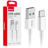 USB–USB-C įkrovimo kabelis 2A, 100 cm, FullLINK AMIO-03893