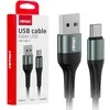 USB – USB-C kabelis 3A 100 cm FullLINK AMIO-03911