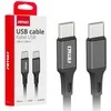 USB-C – USB-C kabelis 60W 100 cm FullLINK AMIO-03902