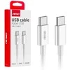 USB-C – USB-C kabelis 60W 100cm FullLINK AMIO-03896